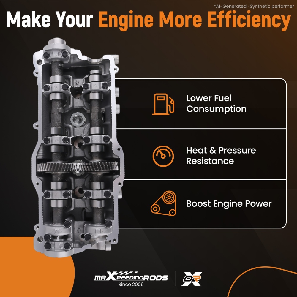 Right Cylinder Head Assembly compatible for Toyota 4Runner Tundra Tacoma 3.4L 5VZFE 95-04