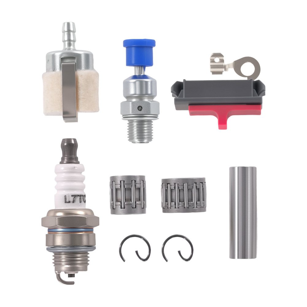 Cylinder Piston Kit compatible for Husqvarna 55 50 51 Chainsaw 46mm 503609171 w/ Coil