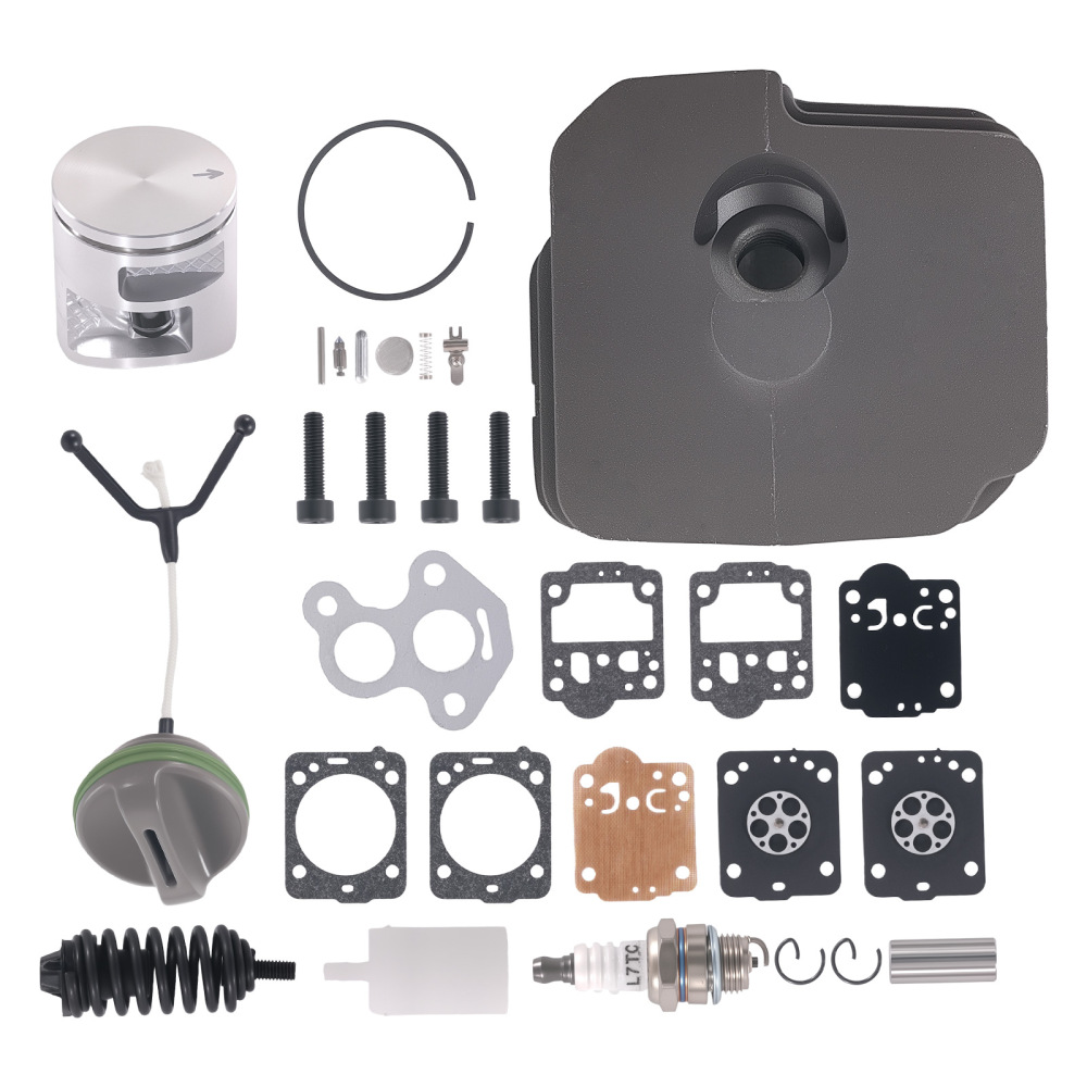 Complete Cylinder Kit compatible for Husqvarna 435 440 440e II Chainsaw 504735101