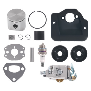 40mm Piston Cylinder Kit compatible for Husqvarna 142 136 137 Chainsaw 530069941 Carb