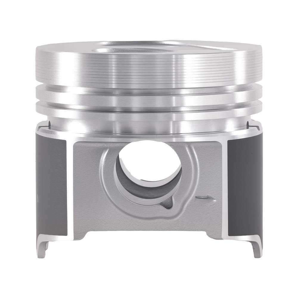 Engine Piston Kit compatible for Kubota V2203 D1703 87MM Standard Size 1A091-21110 Front