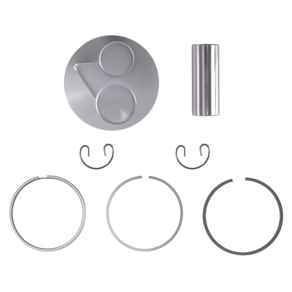 Engine Piston Kit compatible for Kubota V2203 D1703 87MM Standard Size 1A091-21110 Front