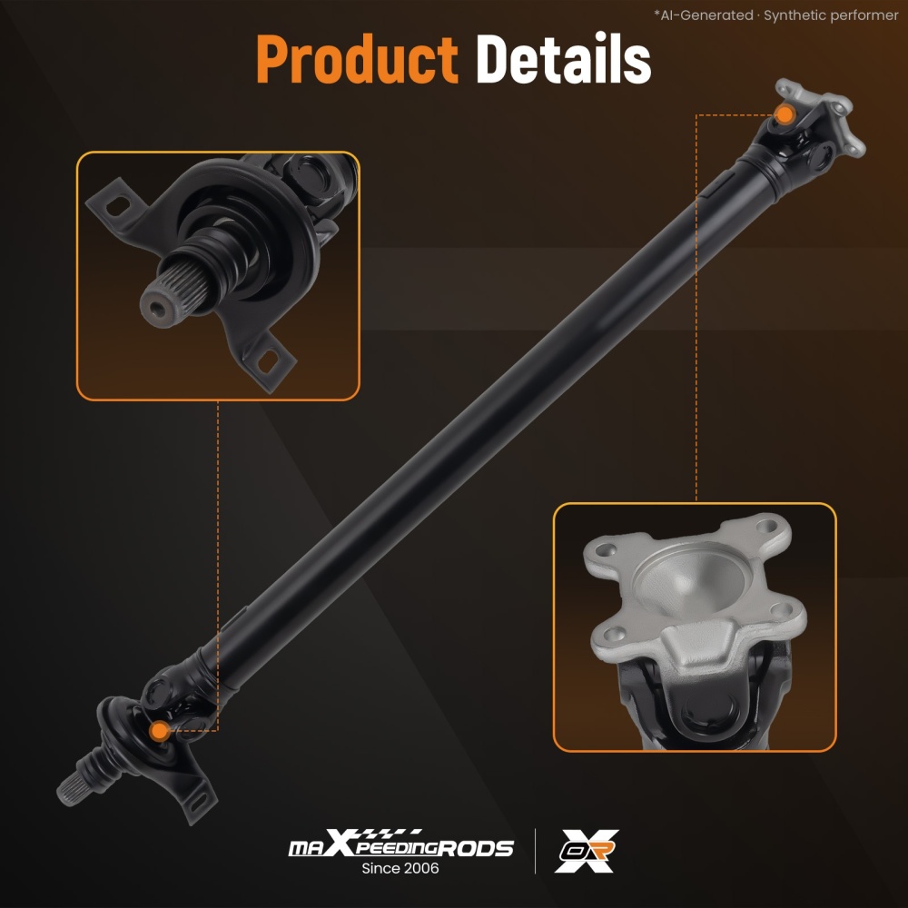 Propshaft Driveshaft L=2373mm compatible for Mercedes-Benz Vito Viano W639 A6394103506