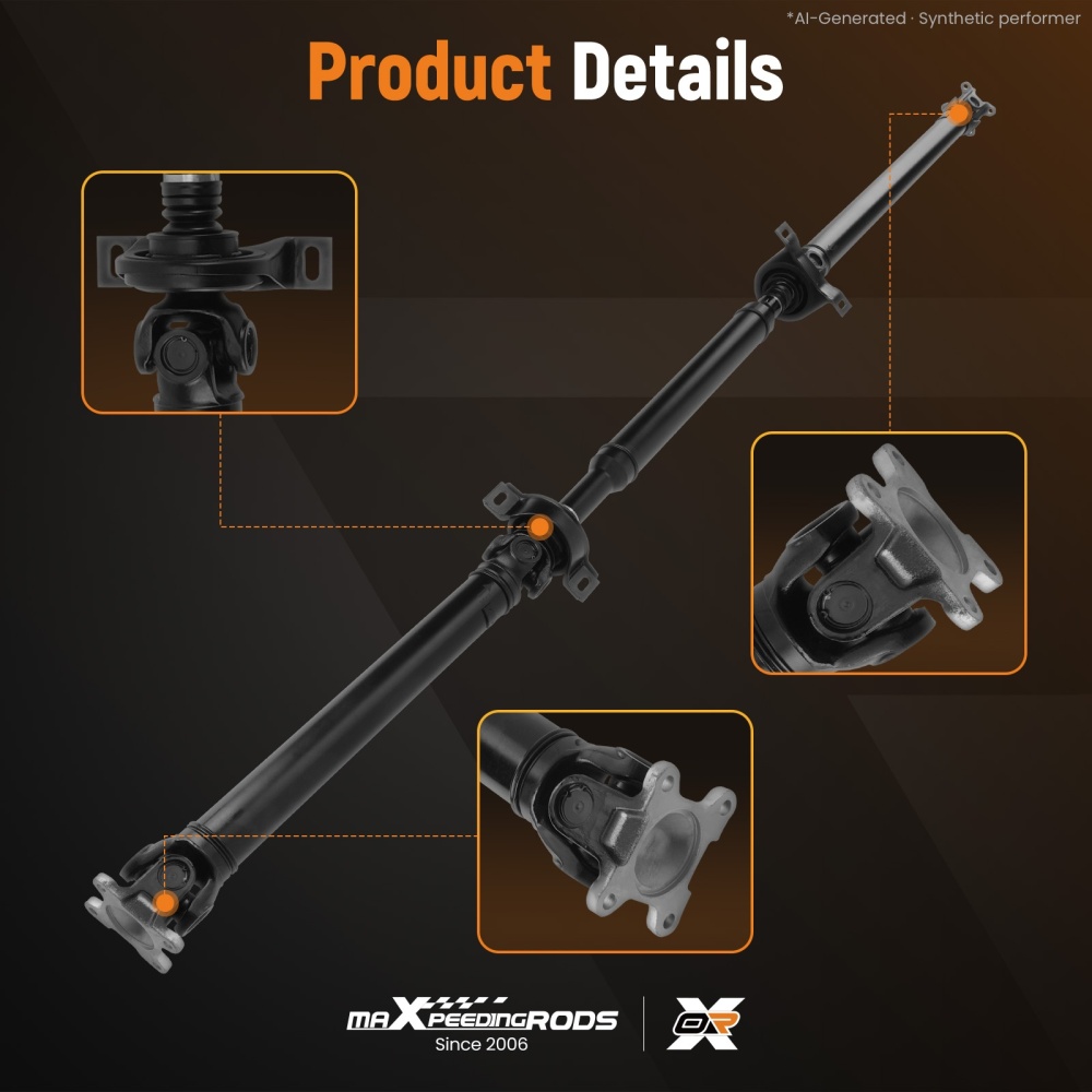 2386mm Propshaft compatible for Mercedes Viano Vito W639 2003-2016 A6394108506 6394108506