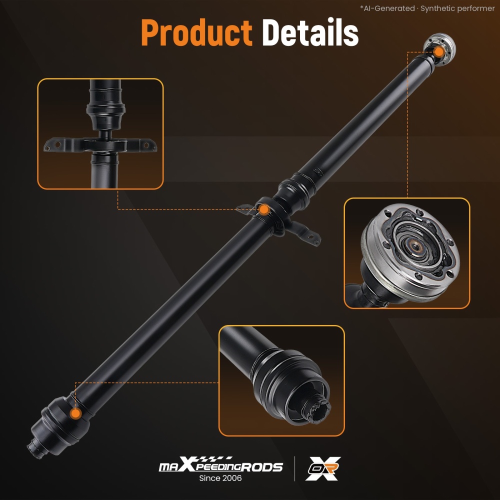 Cardan shaft rear compatible for Audi Q5 8RB quattro 8R0521101P 8R0521101K