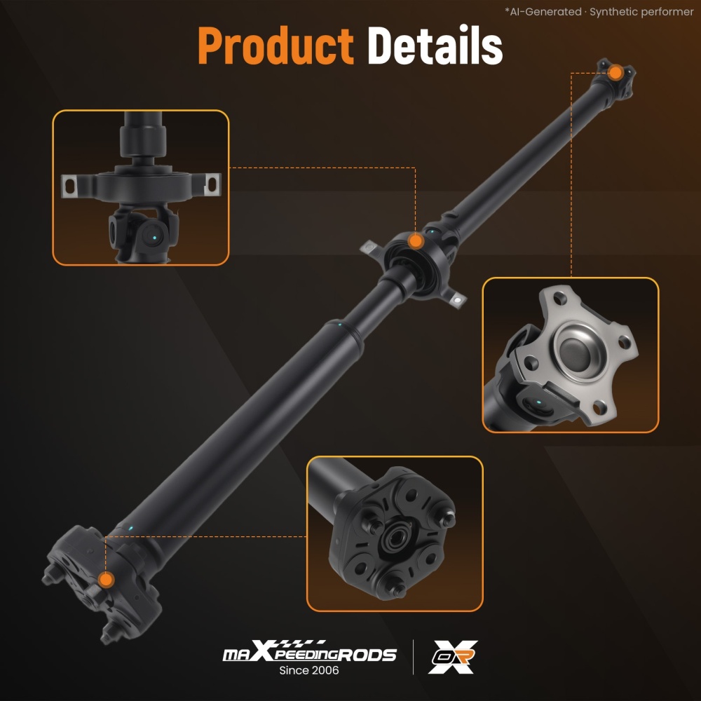 Rear Propshaft Assembly compatible for BMW 1 Series E81 E87 116i 118i 120i 26107526116