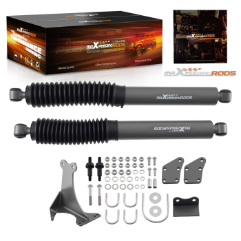 Steering Stabilizer Kit Front compatible for Ford F-250/F-350 Super Duty 2005-2024 2-8
