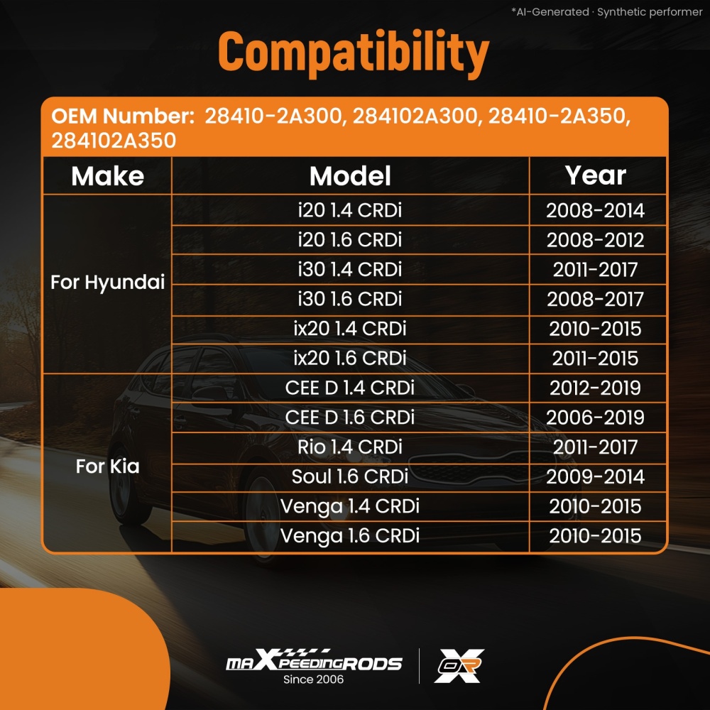 EGR Valve compatible for Hyundai i20 i30 ix20 compatible for Kia Ceed Rio Soul 1.4 1.6 CRDi 284102A350