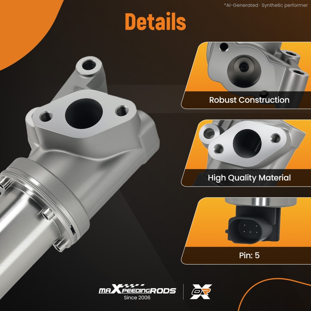 EGR Valve compatible for Hyundai i20 i30 ix20 compatible for Kia Ceed Rio Soul 1.4 1.6 CRDi 284102A350