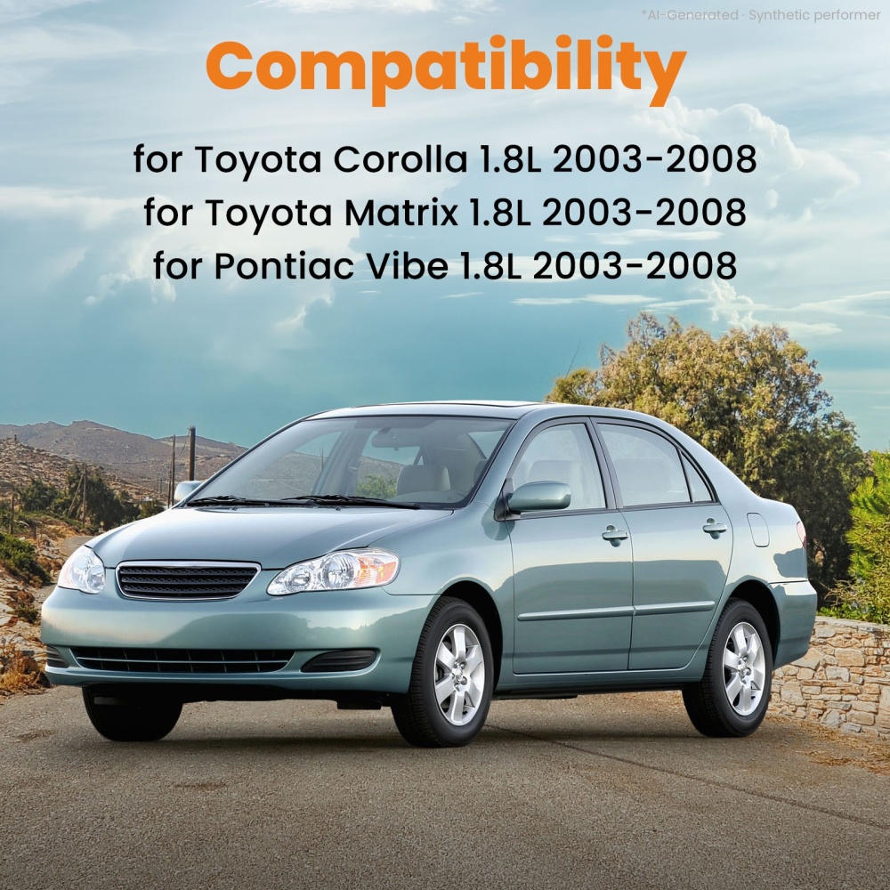 Stainless Steel Catalytic Converter for 1.8L 2003-2008 compatible for Toyota Corolla /Matrix