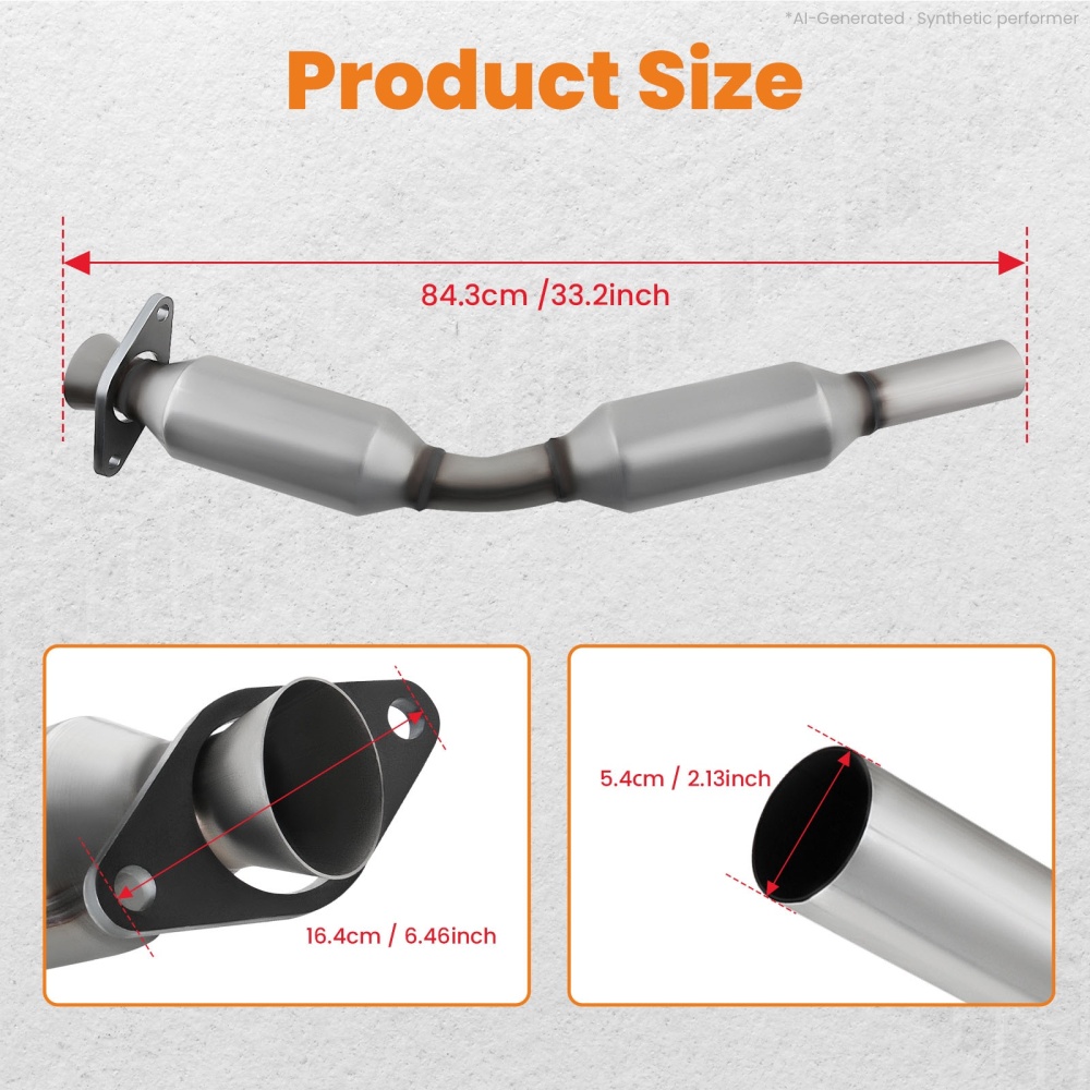 Stainless Steel Catalytic Converter for 1.8L 2003-2008 compatible for Toyota Corolla /Matrix