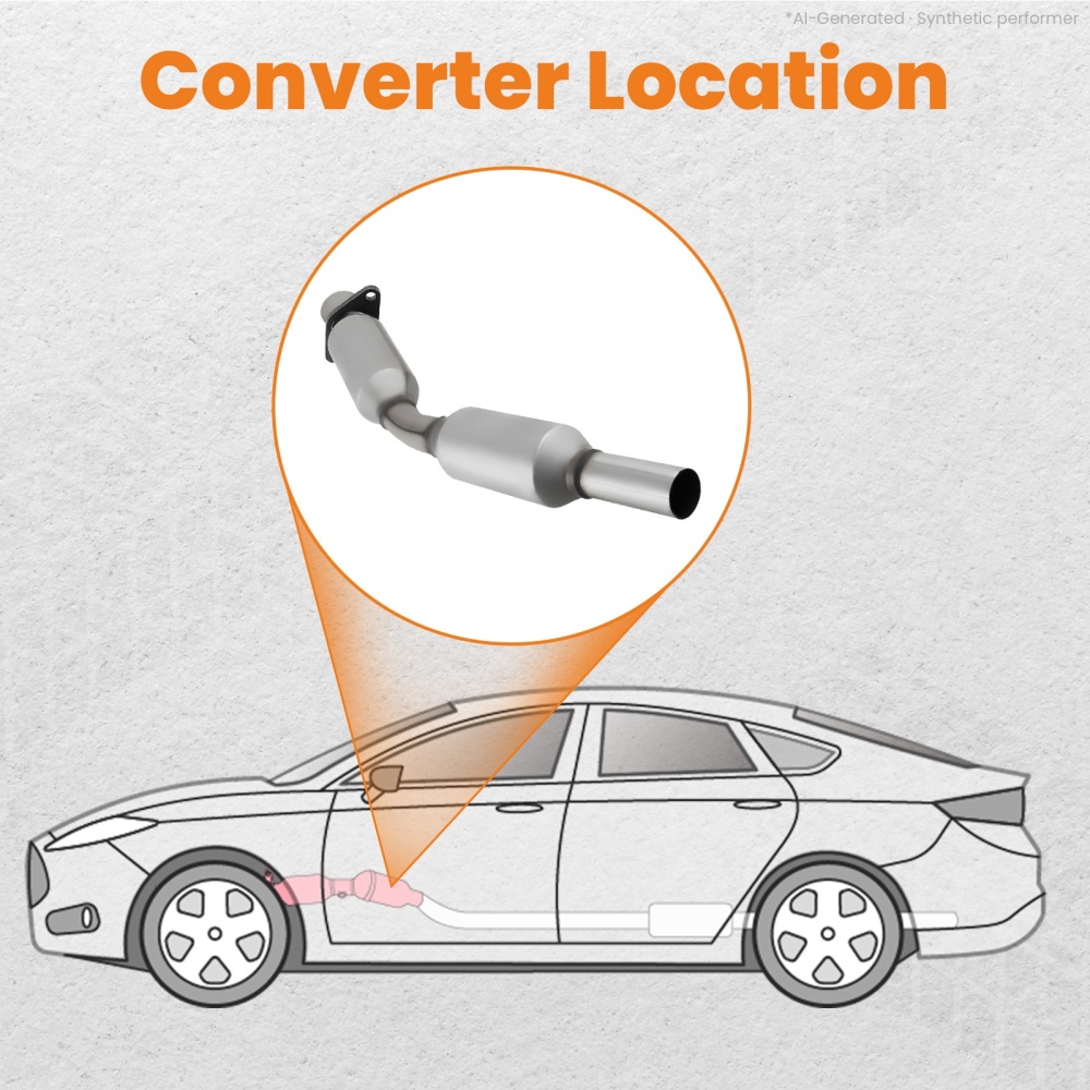 Catalytic Converter compatible for Pontiac Vibe 1.8L  2003 2004 2005 2006 2007 2008 53717