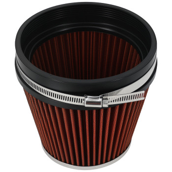 6 Inch Cone Air Filter Universal High Flow Intake 159x157x158mm Reusable