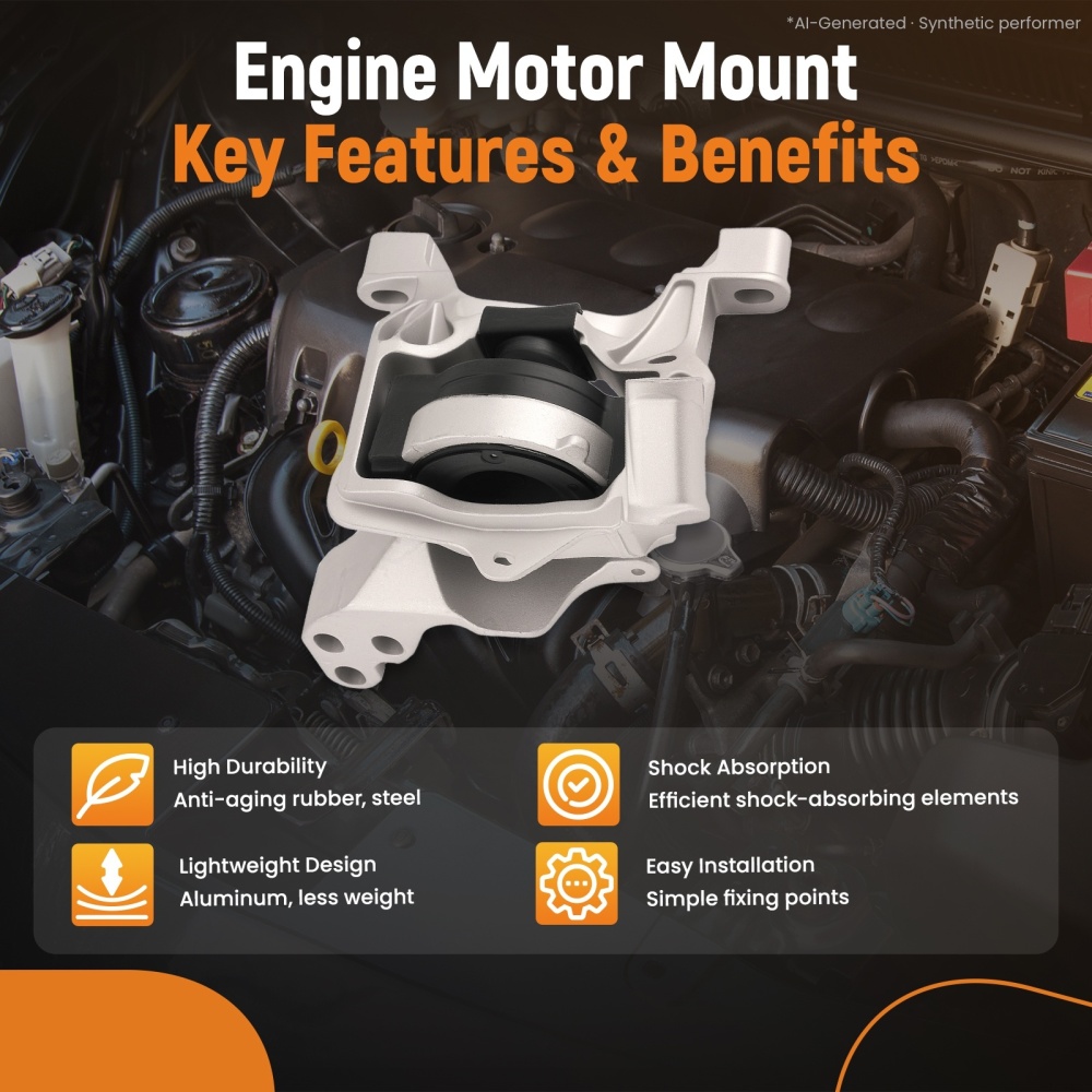 Complete Motor Mount Kit compatible for Mazda 6/CX-5 2.5L Transmission 2014-2017 A4439