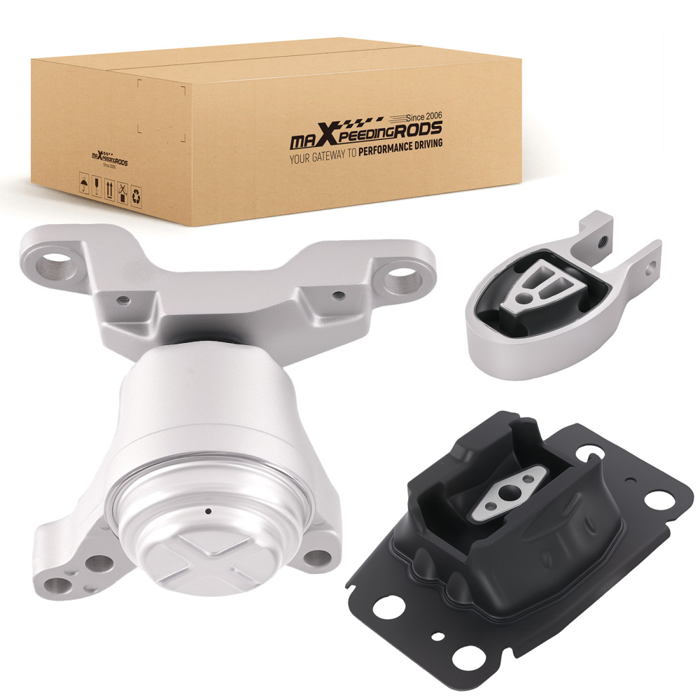 3PCS Engine MountTrans Mount Set compatible for Ford Fusion 1.5L Auto 2014-2020 A5768