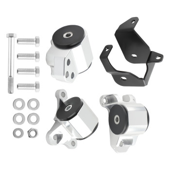 3-Bolt  Engine Trans Mount Kit compatible for Honda Civic EK 1996-2000 B Series Engines