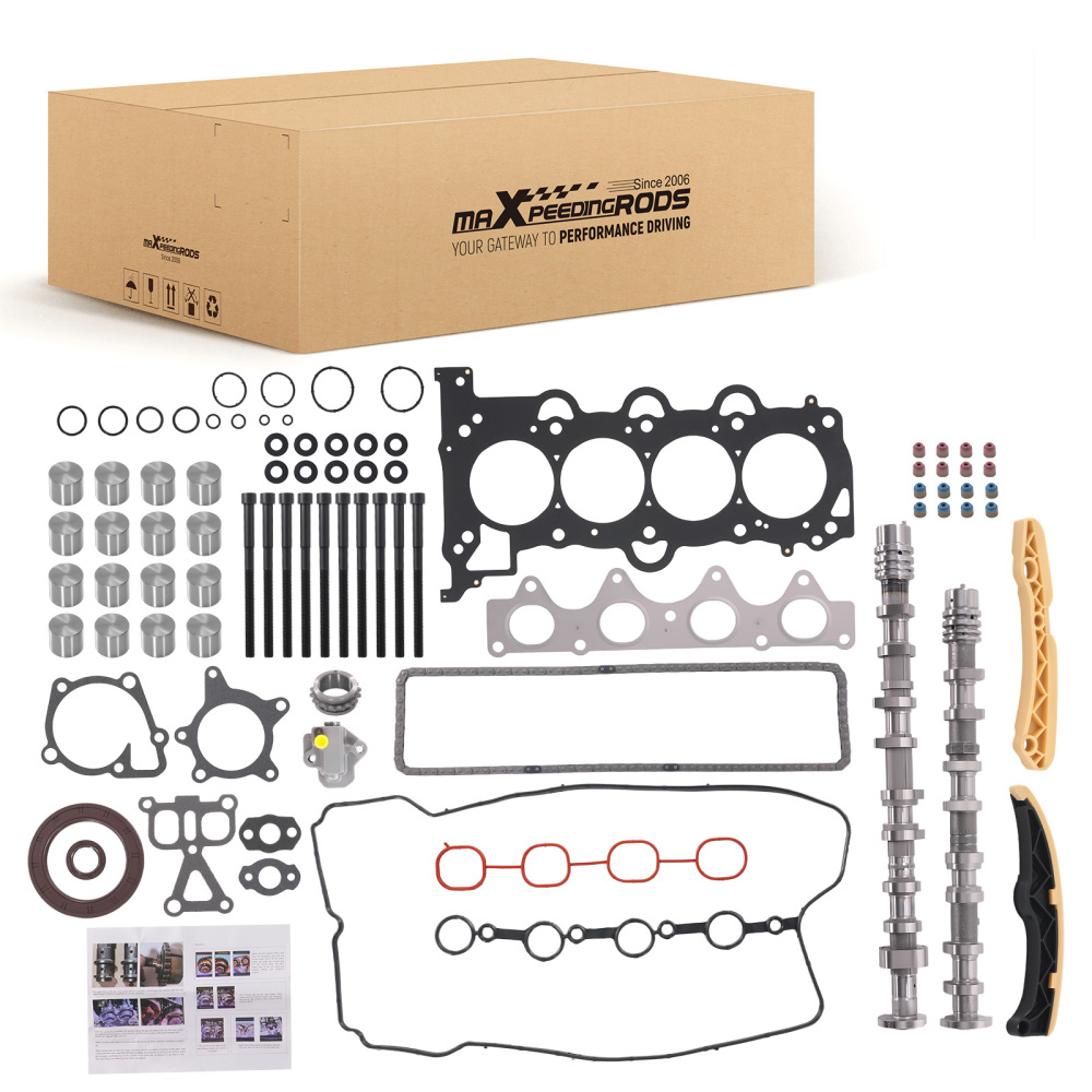 Timing Chain Kit compatible for Kia 1.6L G4FD 13-2020 Camshaft Lifters 244102B700