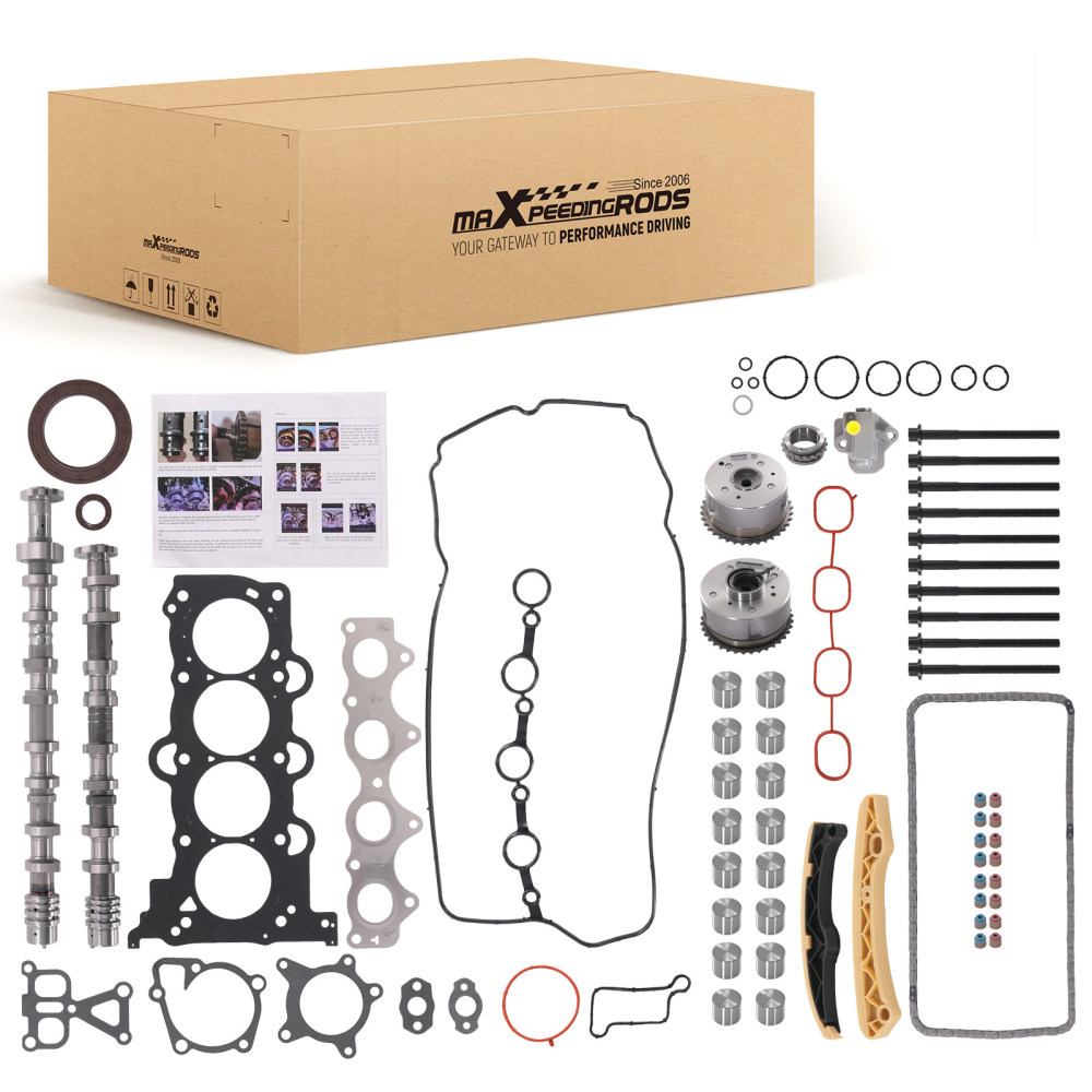 Timing Chain Camshaft Gasket Kit compatible for Hyundai Kia G4FJ 1.6L 2013-2020 Engine