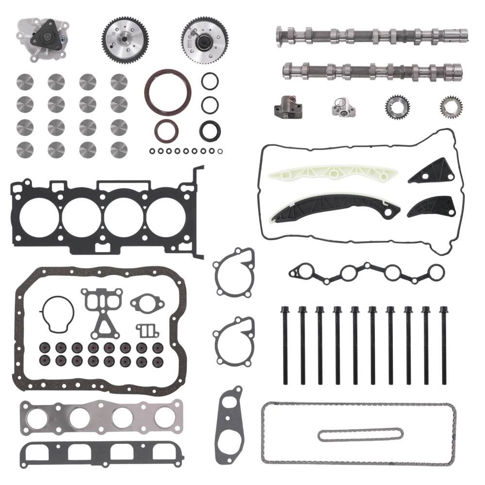 Camshaft Timing Chain Water Pump Kit compatible for Hyundai Kia G4KC 2.4L 2011-2016
