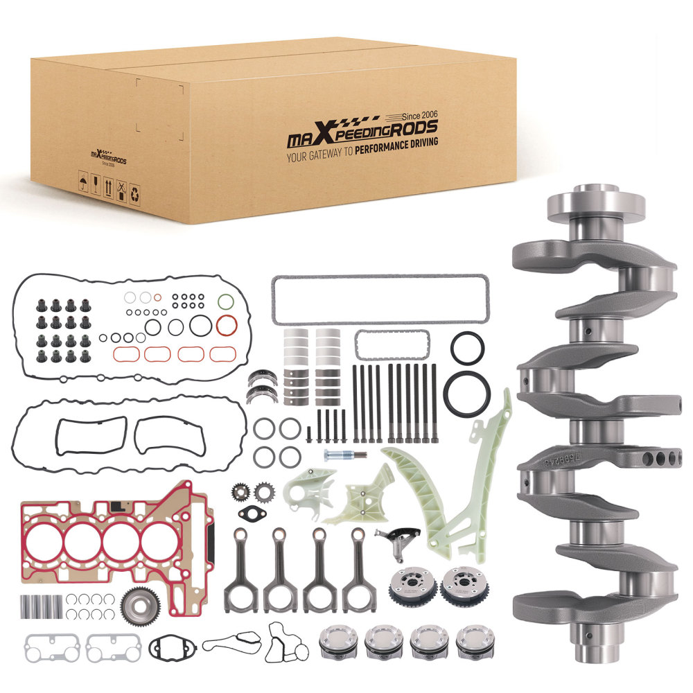 2.0L N20 Engine Overhaul Rebuild Kit Crankshaft Conrod Piston Gasket Kit compatible for BMW