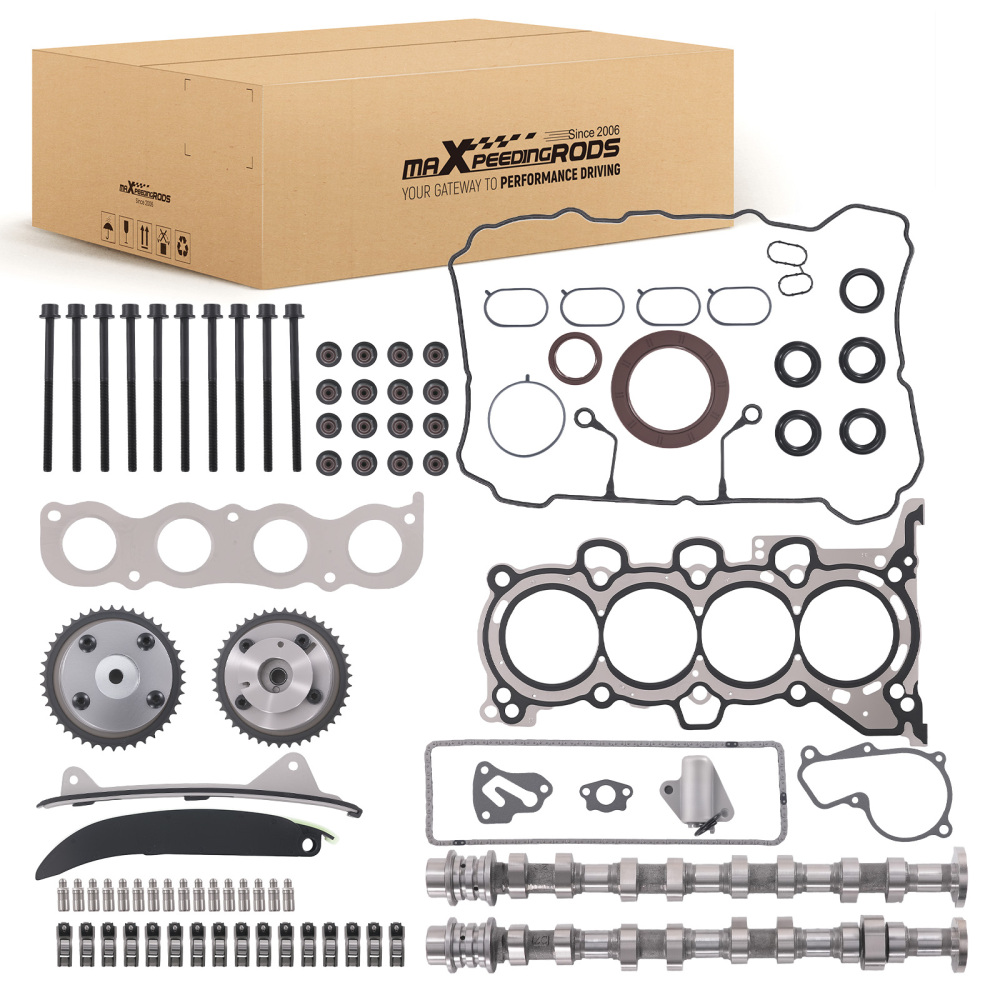 Timing Chain Rocker Arms Camshaft Kit compatible for Hyundai Kia G4NC 1.8L 2.0L 2012-2020