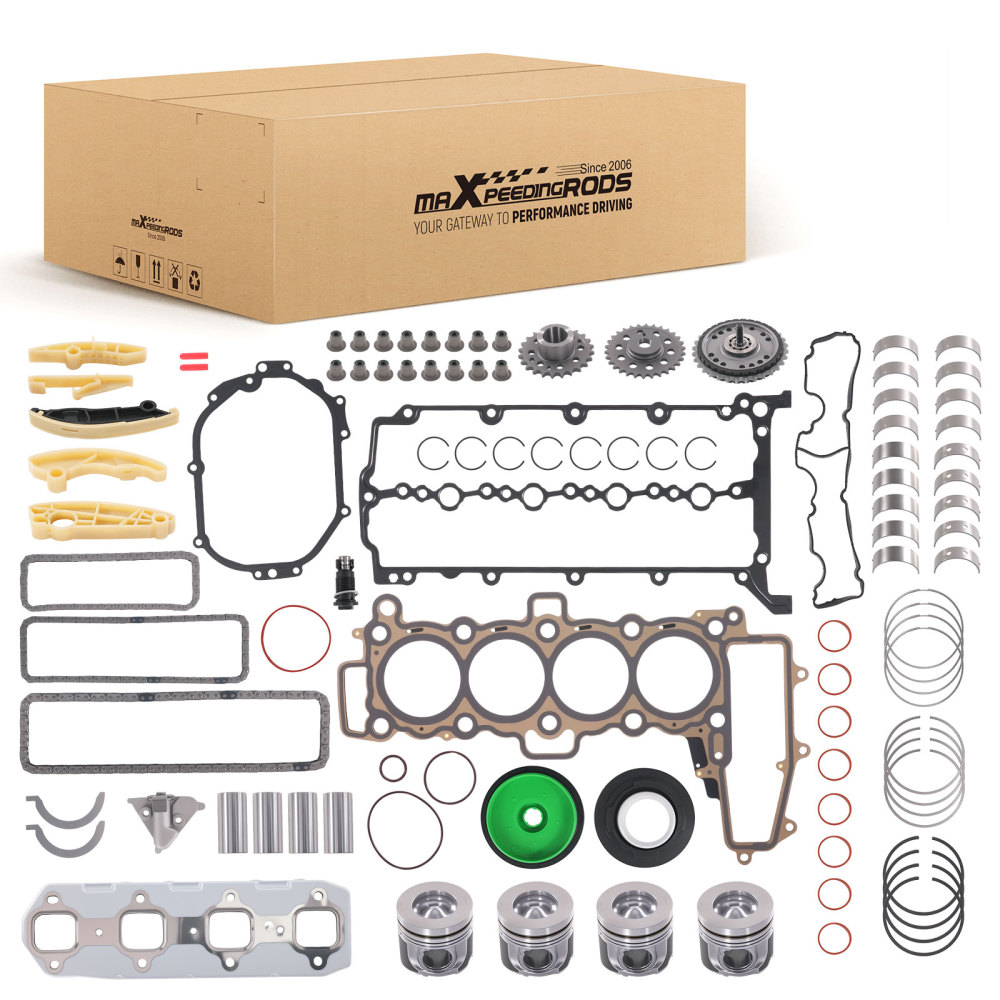 Engine Rebuild Kit Piston Timing Chain compatible for Land Rover Jaguar 204DTD 2.0T 2016-23