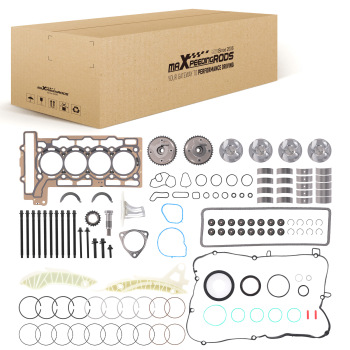 N13 N18 1.6L Engine Overhaul Rebuild Kit w/ Timing Chain VVT compatible for BMW Mini Cooper