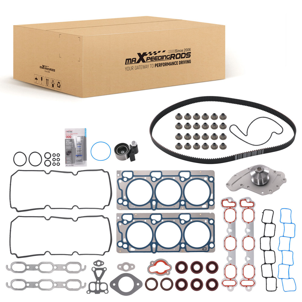 Complete Engine Set with Gaskets compatible for Dodge Journey 3.5L 2009 HS26208PT-2