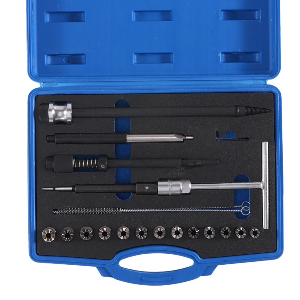 21 Piece Injector compatible for Seat Reamer Set compatible for Mercedes-Benz CRD Diesel Cutter