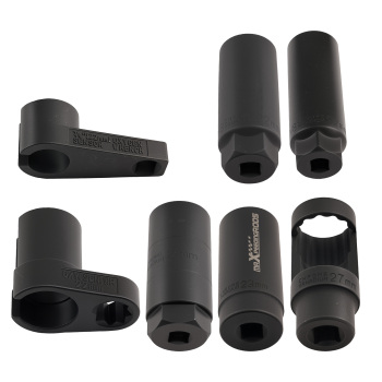 7pc voiture capteur d'oxygène/capteur prise outil toutes tailles 1/2''