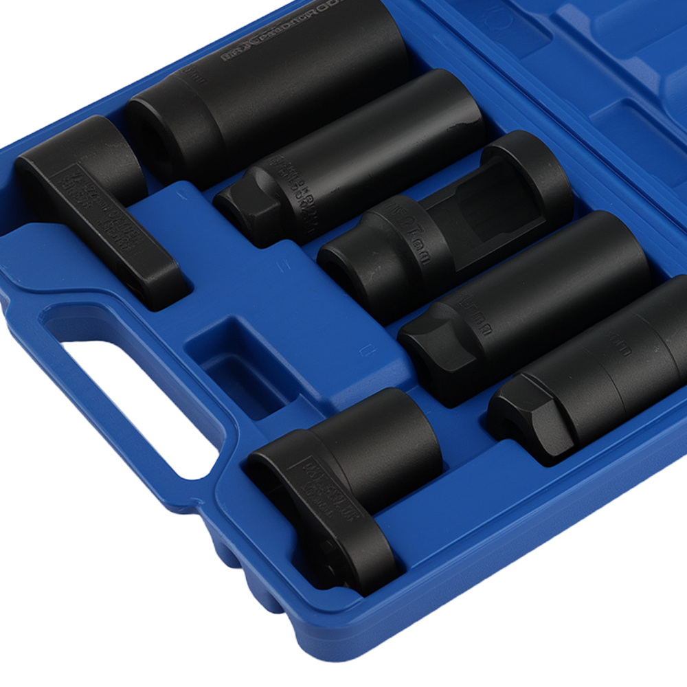 7pc voiture capteur d'oxygène/capteur prise outil toutes tailles 1/2''