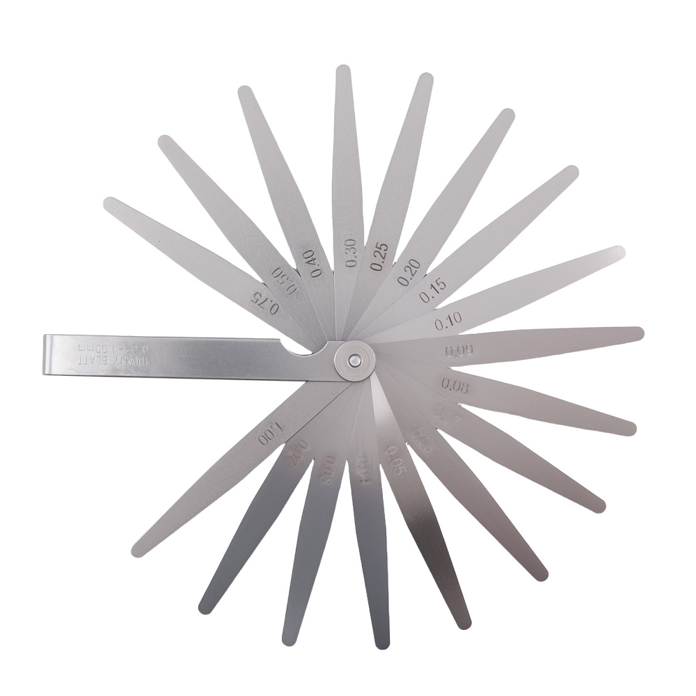 0.001in Engine Block Check with Straight Edge and Feeler Gauge