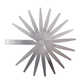 0.001in Engine Block Check with Straight Edge and Feeler Gauge