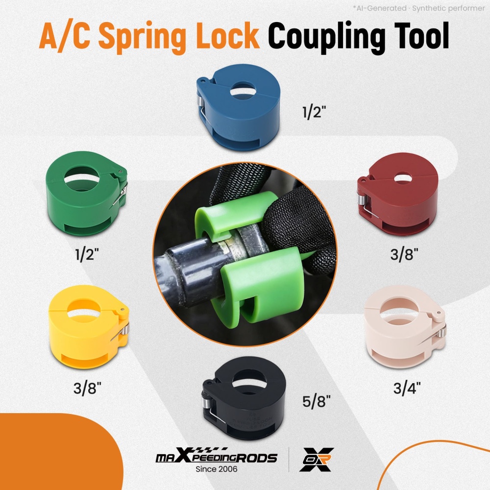 Compatible for AC and Fuel Coupler Tool Set compatible for Ford/GM/Dodge/Mazda