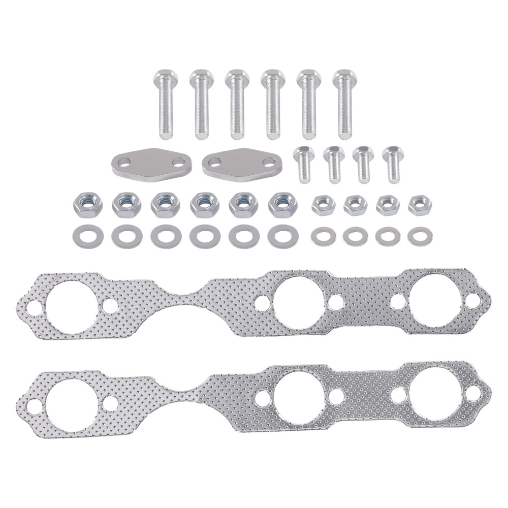 Front Exhaust Headers compatible for Chevrolet S10 4.3L 1996-2001 Stainless Steel