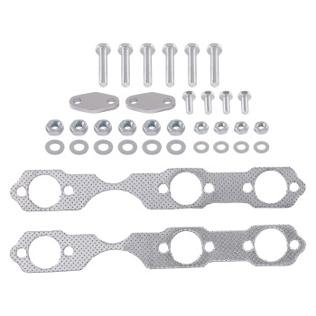 Front Exhaust Headers compatible for Chevrolet S10 4.3L 1996-2001 Stainless Steel