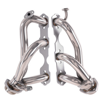 Front Exhaust Headers compatible for Chevrolet S10 4.3L 1996-2001 Stainless Steel