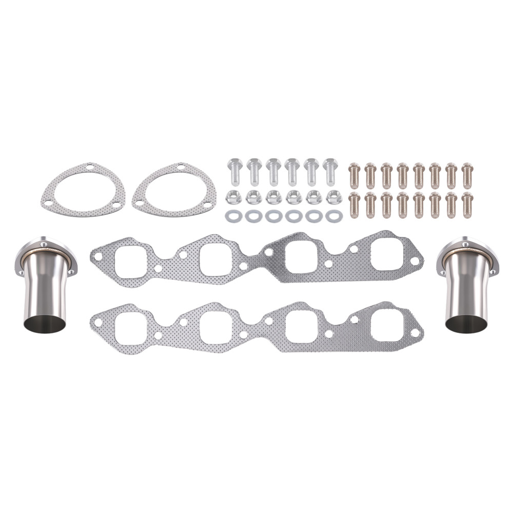 Exhaust Header compatible for Chevy Bel Air compatible for Chevelle 6.5L 396 7.4L 454 V8