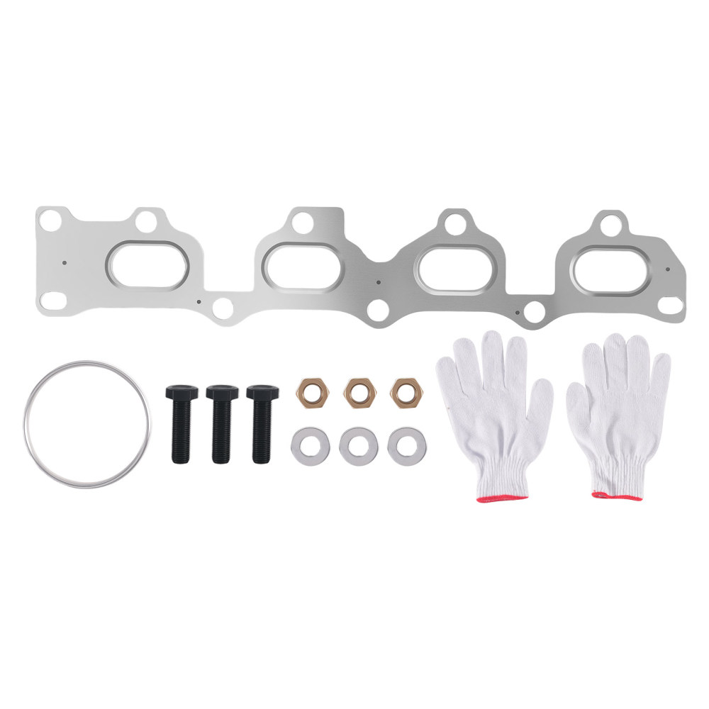 100% New Exhaust Manifold Kit compatible for Chevrolet Equinox 2.4L 2010-2012 Cast Iron