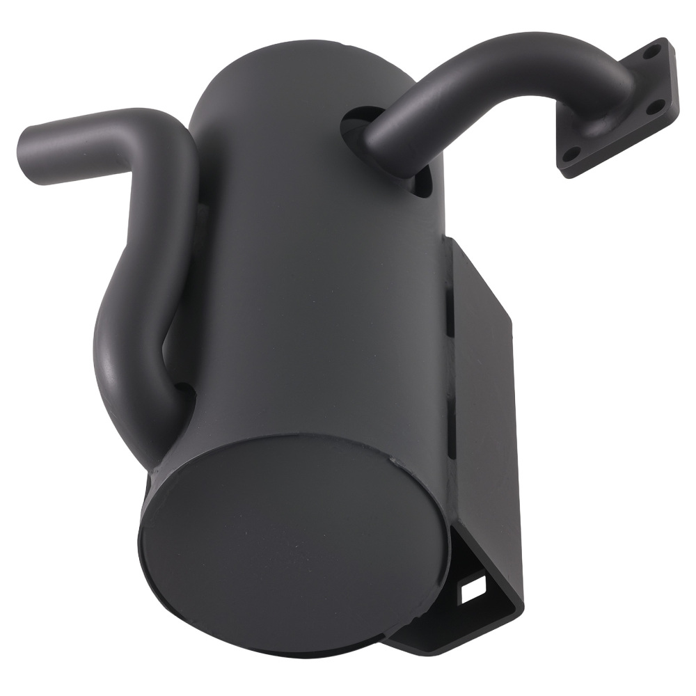 Black Exhaust Muffler compatible for Kubota D1005 compatible for Bobcat 463/S70 6732282