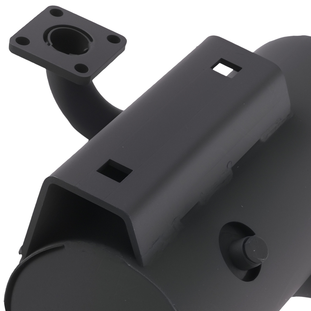 Black Exhaust Muffler compatible for Kubota D1005 compatible for Bobcat 463/S70 6732282