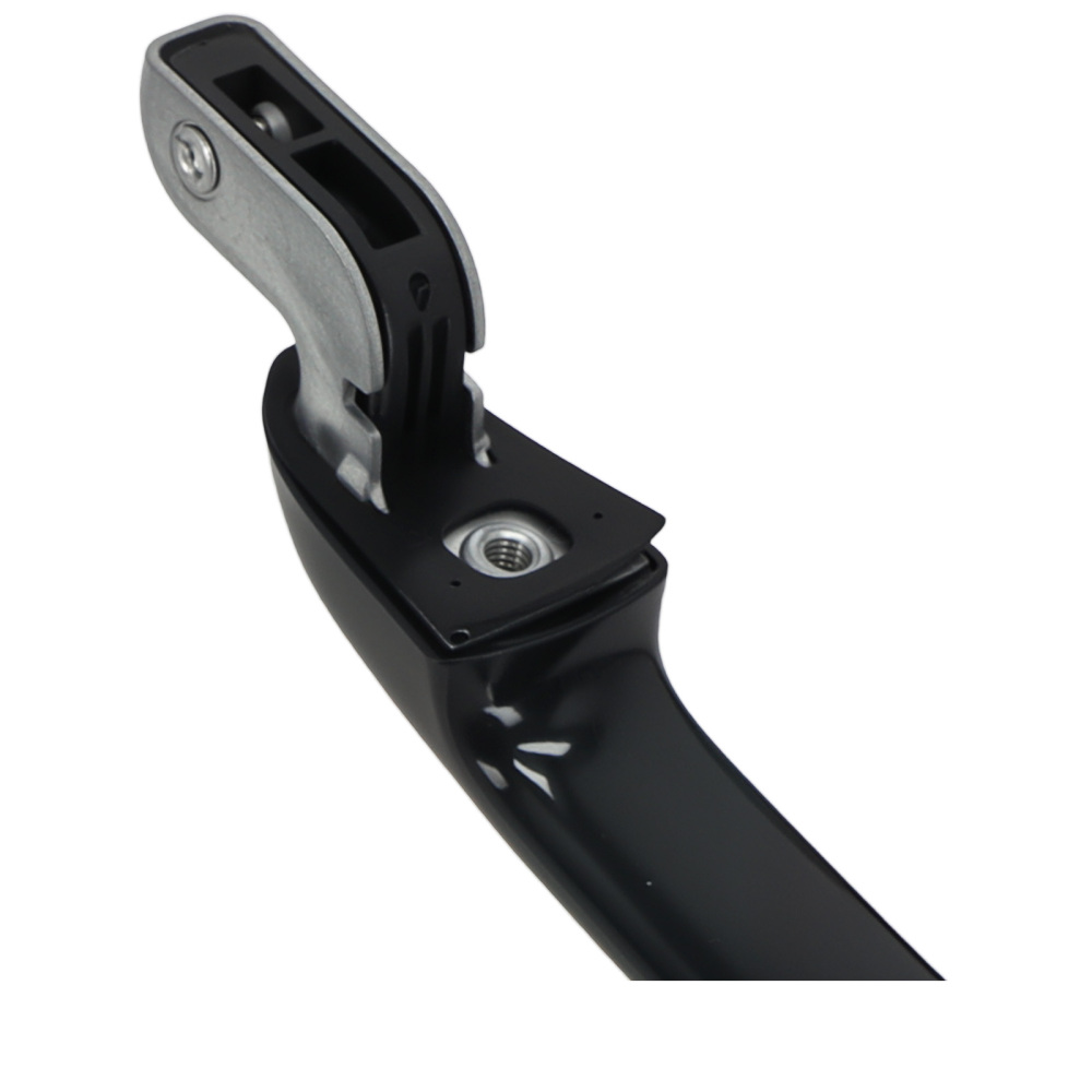 4pcs Exterior Door Handle compatible for Hyundai Accent 1.6L 2007-2011 Black ABS