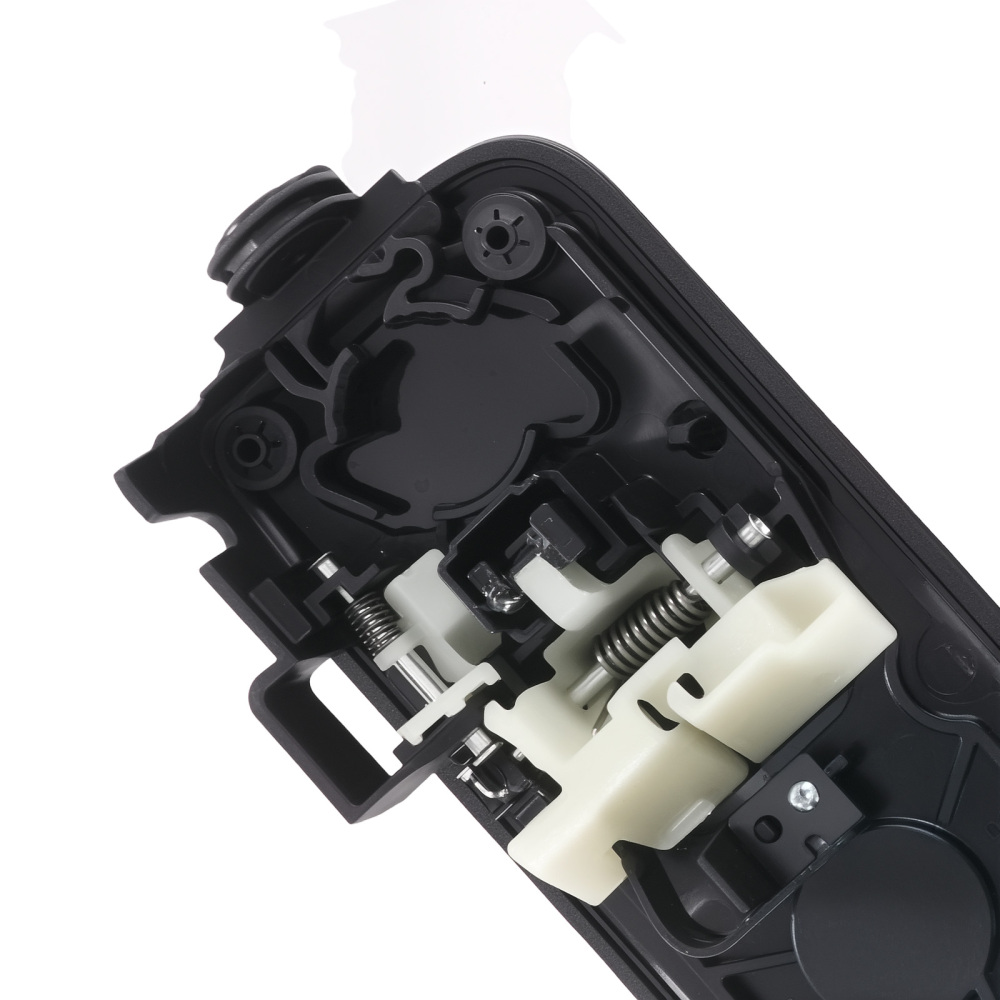 Front Rear Outer Door Handle compatible for Ford F-150 2015-2020 Black ABS 4Pcs
