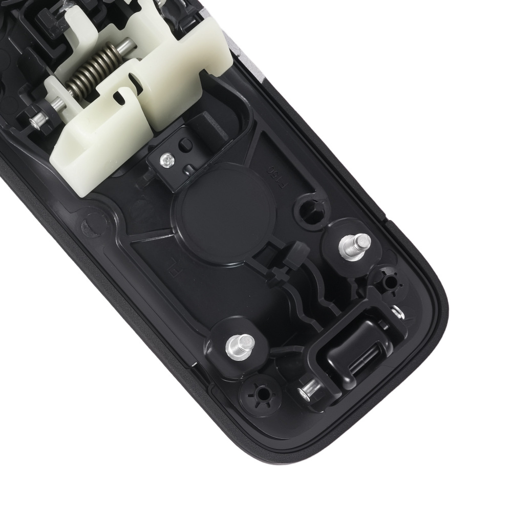 Front Rear Outer Door Handle compatible for Ford F-150 2015-2020 Black ABS 4Pcs