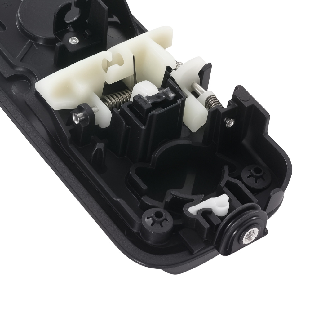 Front Rear Outer Door Handle compatible for Ford F-150 2015-2020 Black ABS 4Pcs