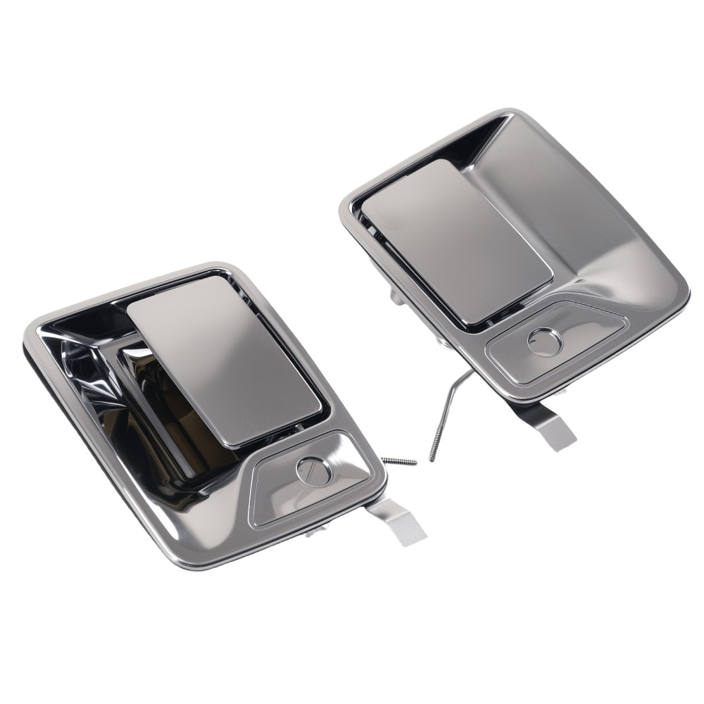 Chrome Door Handle compatible for Ford F-250 Super Duty 1999-2016 F81Z2522404BAB
