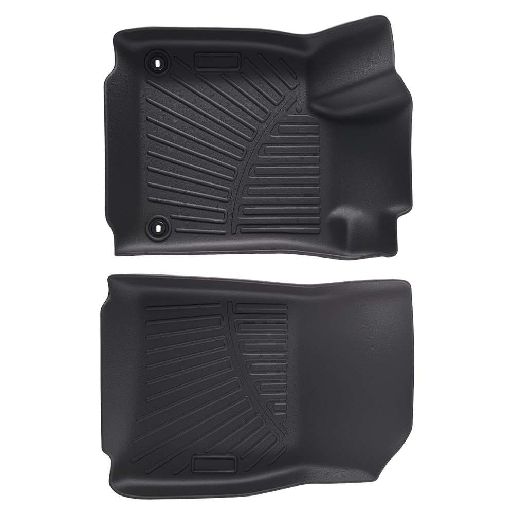 Black Floor Mat Set compatible for Honda Accord 2023-2025 TPE Waterproof Easy Clean
