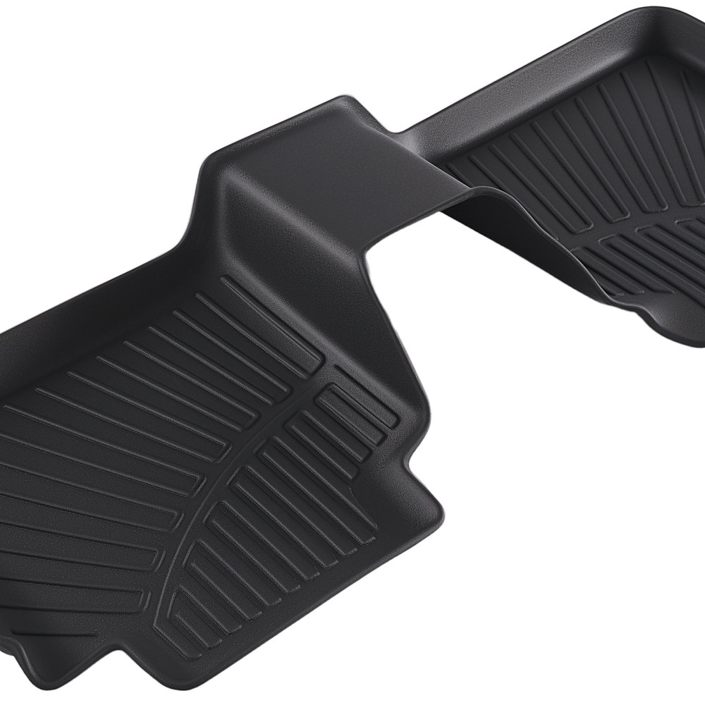 Black Floor Mat Set compatible for Honda Accord 2023-2025 TPE Waterproof Easy Clean