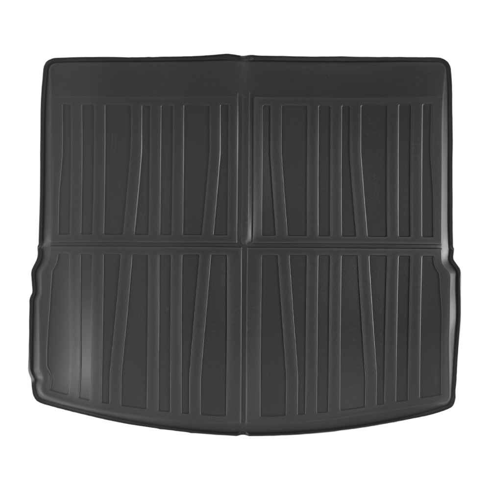 1* Cargo Liner Trunk compatible for Porsche Macan 2015-2026 Black TPE Custom Fit Mat