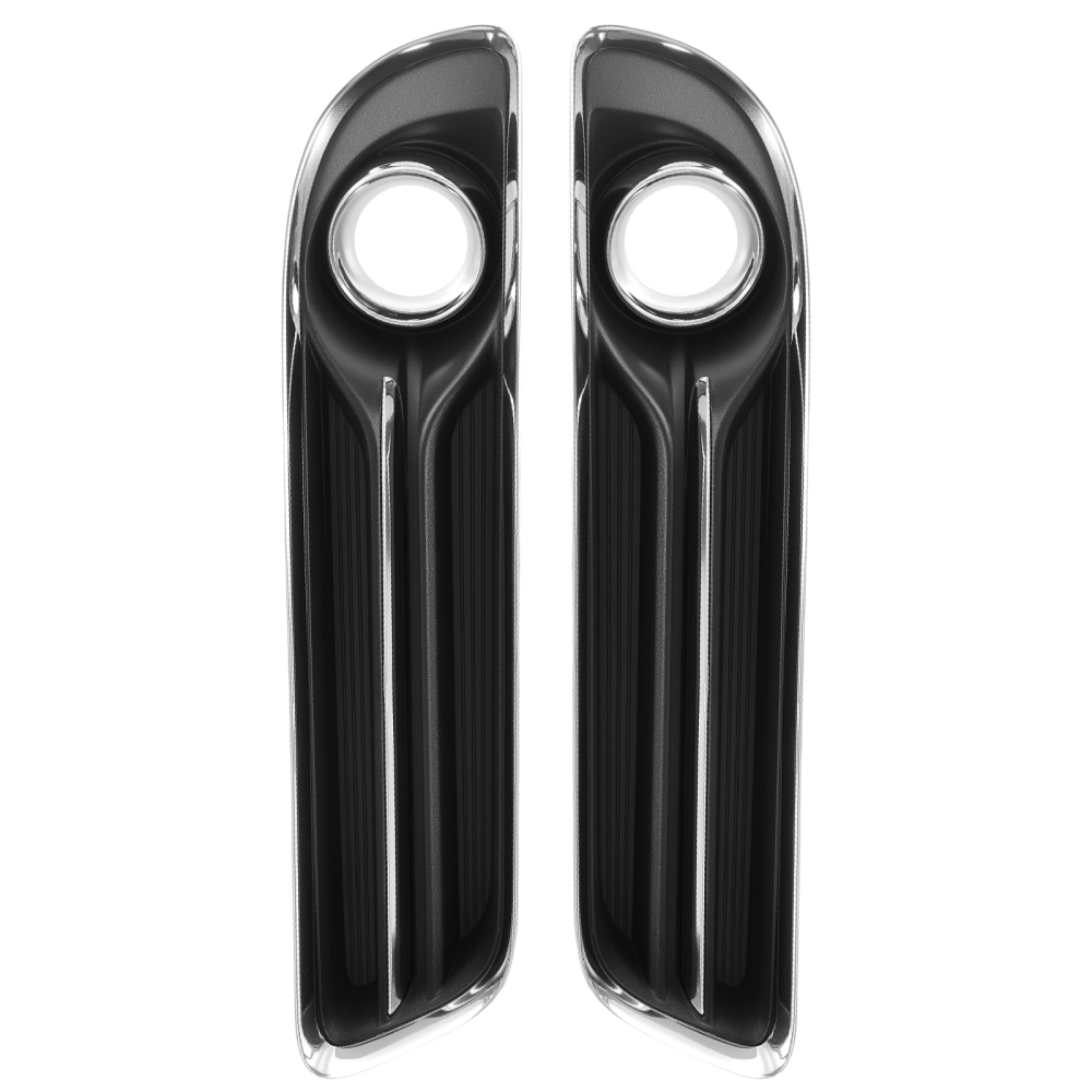 Pair Front Bumper Fog Lamp Cover Grille compatible for Chrysler 300 S Touring 2011-2014